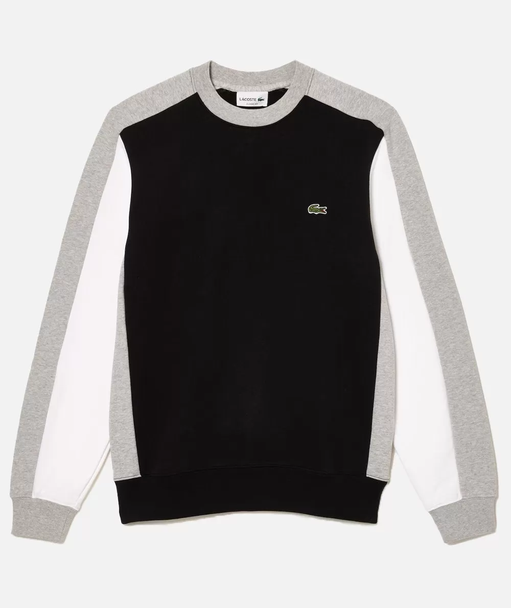 Lacoste Brushed Fleece Colour block Jogger Sweatshirt