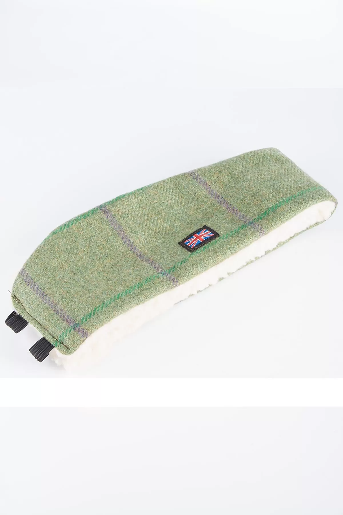 Ladies Sherpa Lined Tweed Headband