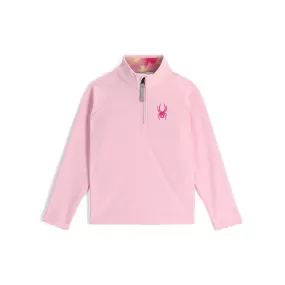 Little Kids Speed Fleece Half Zip - Petal Pink