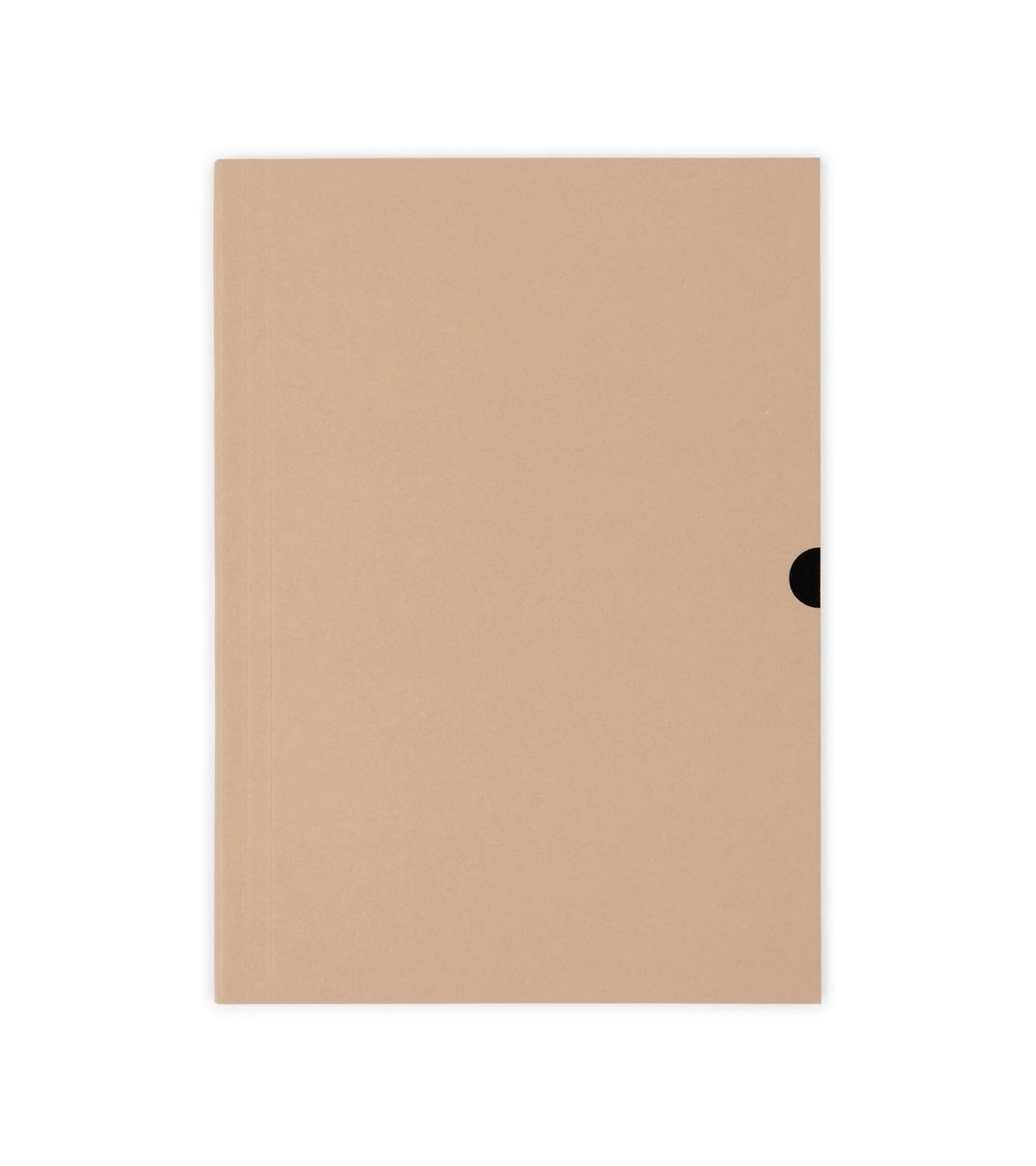 Mark Fold Classic Lined Notebook: Sand