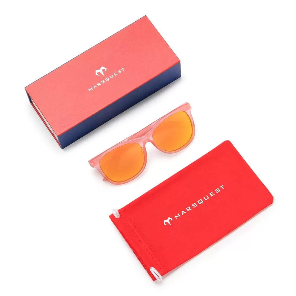 Marsquest Momentum Sunglasses - Iced Pink & Neon Orange