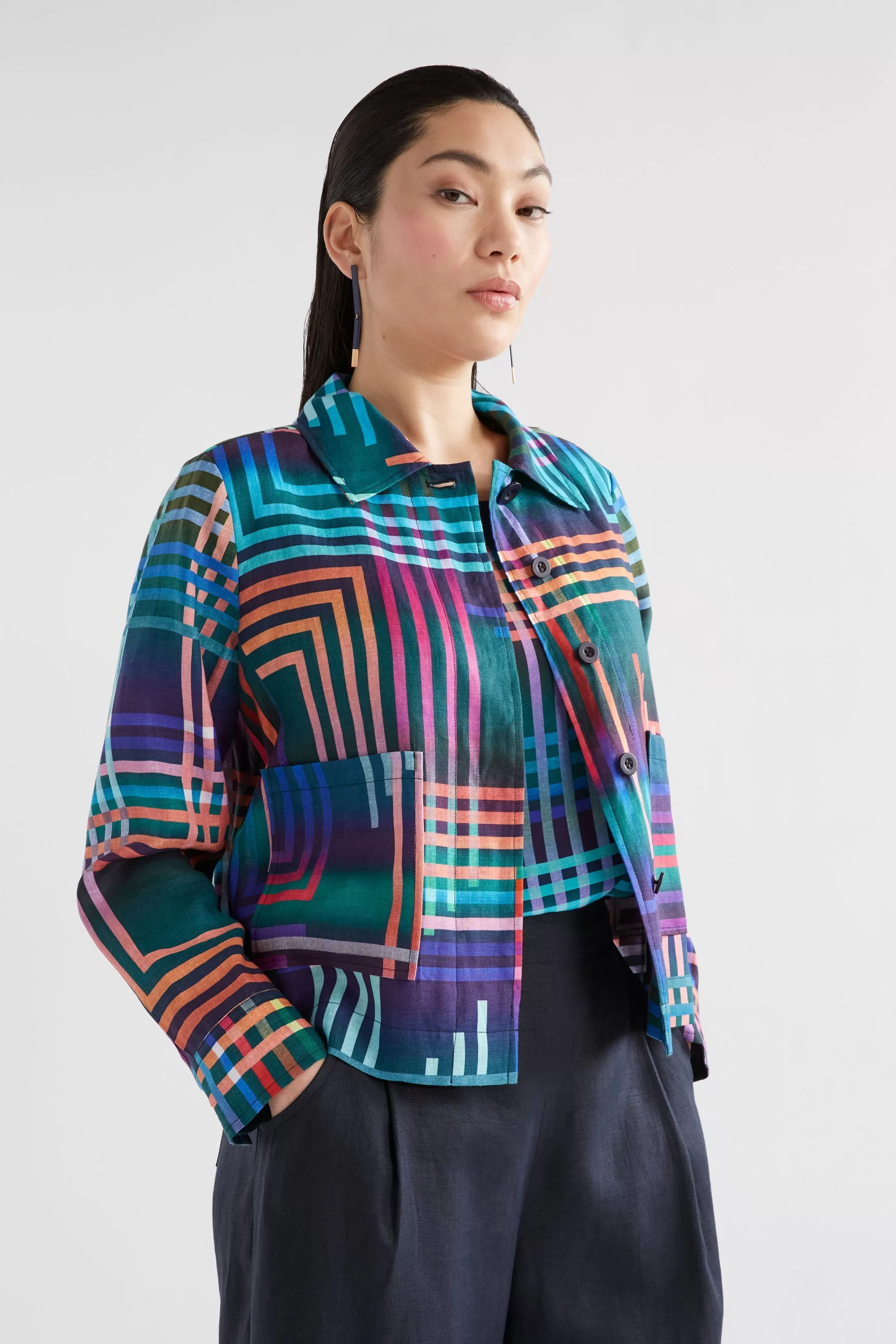 Minnen Print Jacket