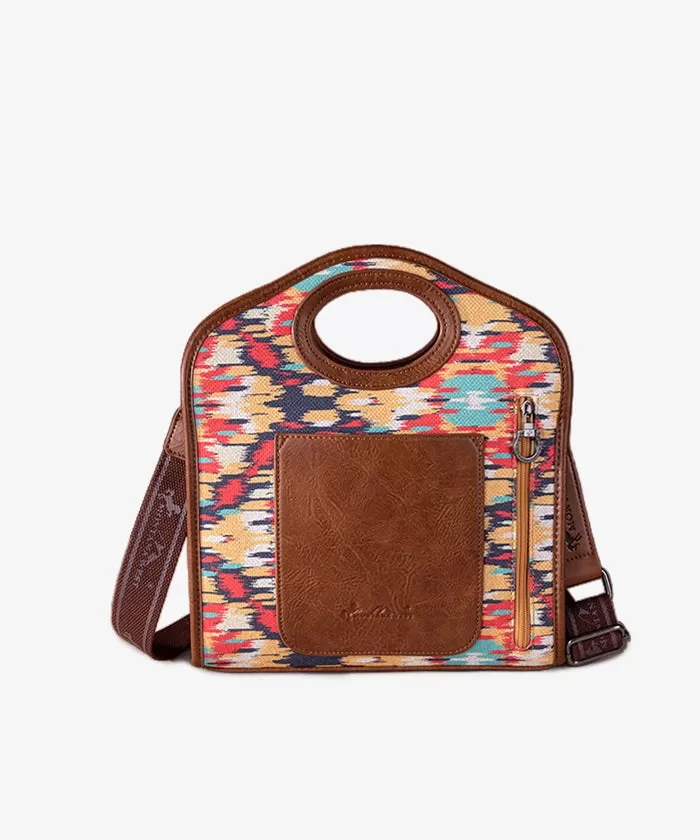 Montana West Western Prints Concealed Carry Crossbody Bag