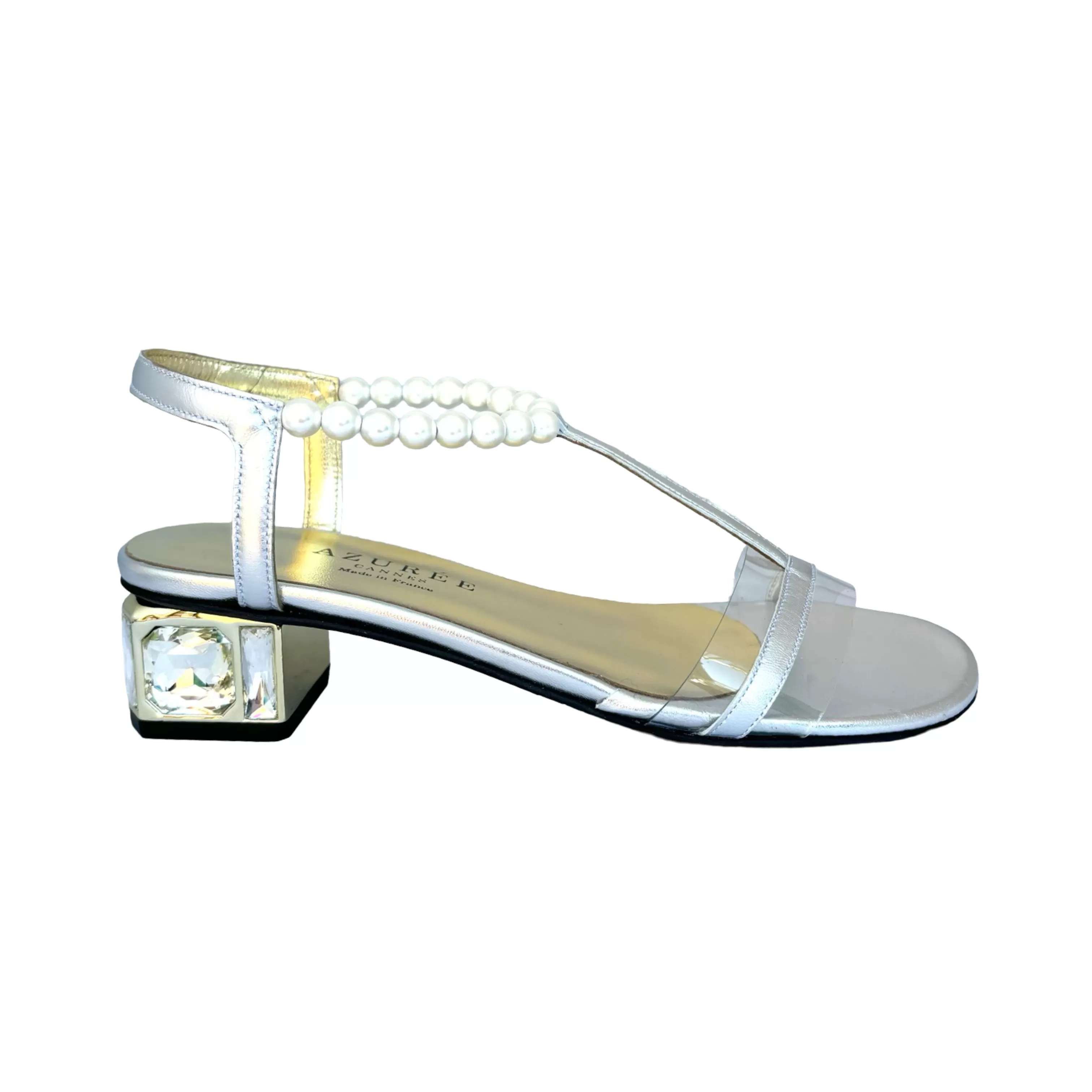 Mur Silver/Pearl Dress Sandal