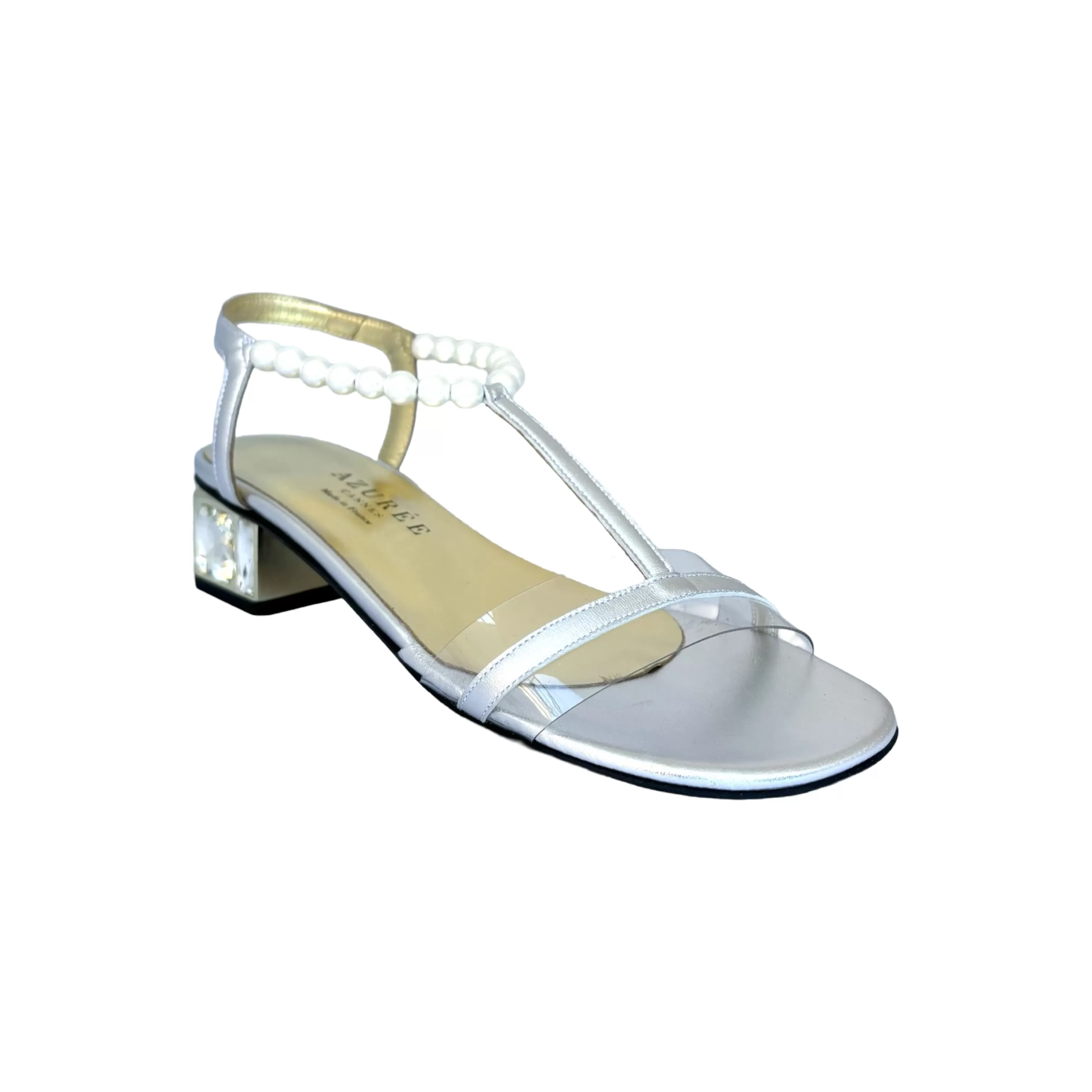 Mur Silver/Pearl Dress Sandal