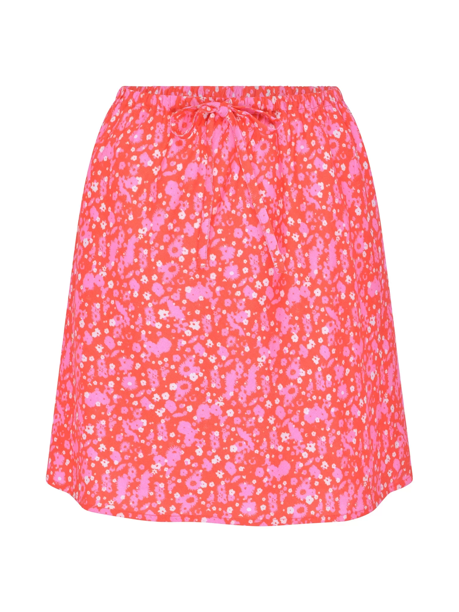 Nessa Floral Drawcord Mini Skirt