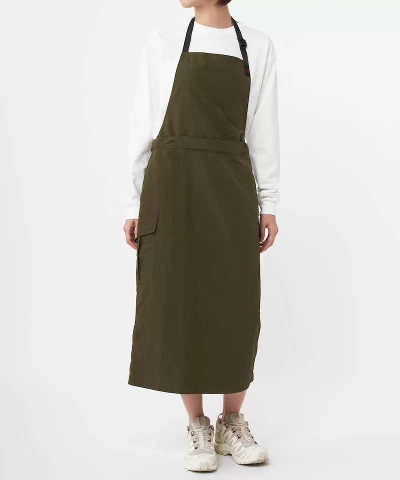 Nylon Tussah Convertible Apron Dress