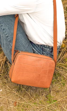 O My Bag - Sue Cognac Croco