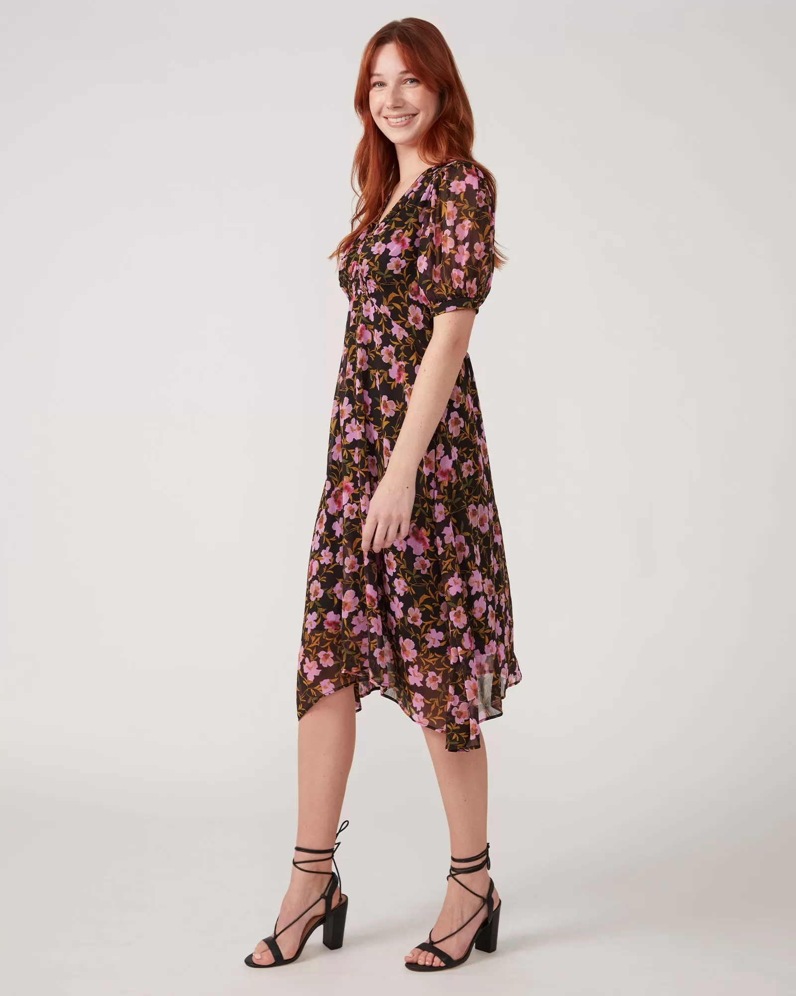 Opulent Floral Dress