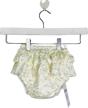 Pangasa White Lemon Print Bloomers 18-24 Months