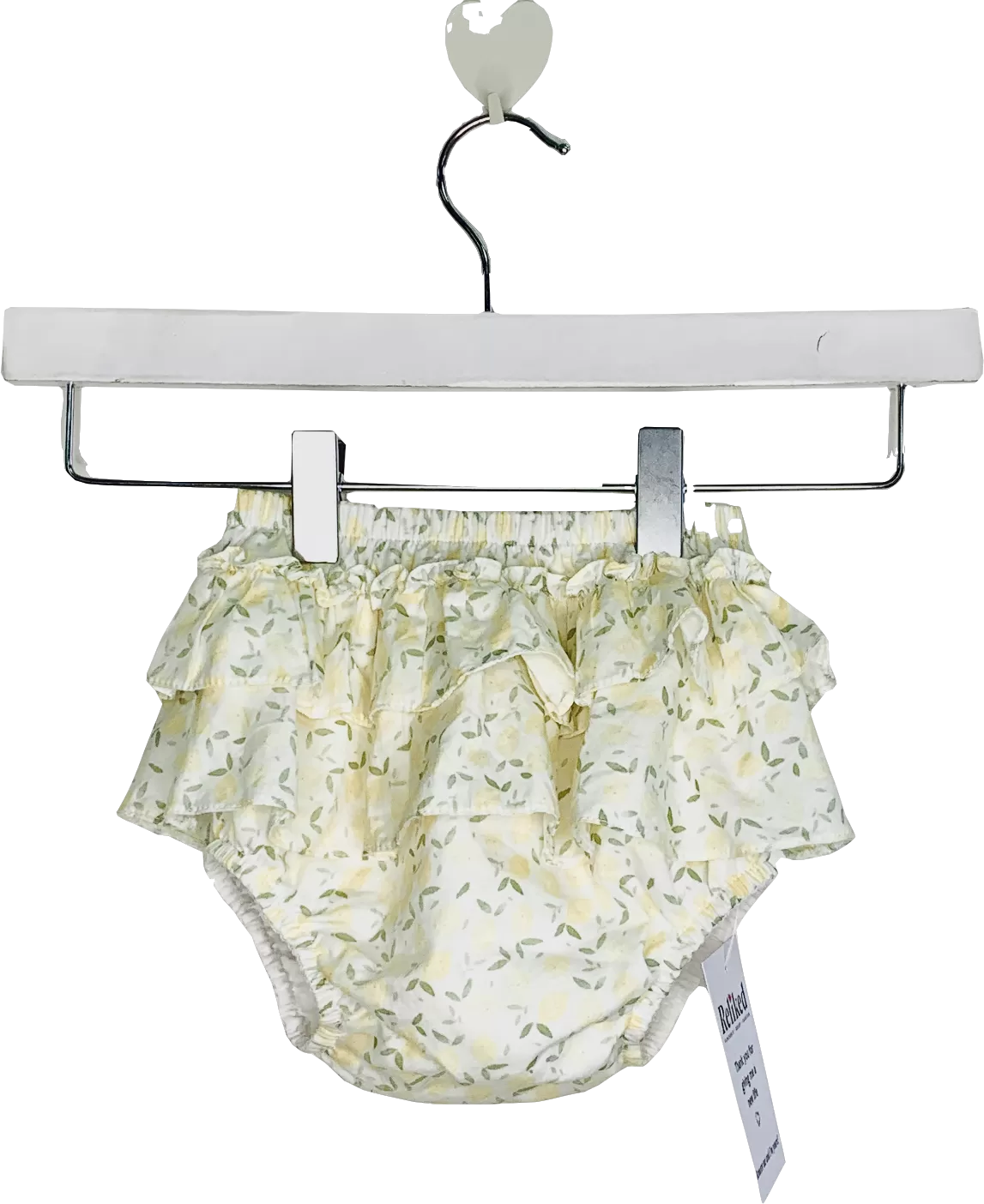 Pangasa White Lemon Print Bloomers 18-24 Months