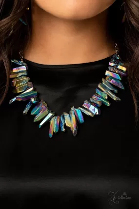 Paparazzi Charismatic Zi Necklace 2020 Oil Spill Zi Necklace Collection