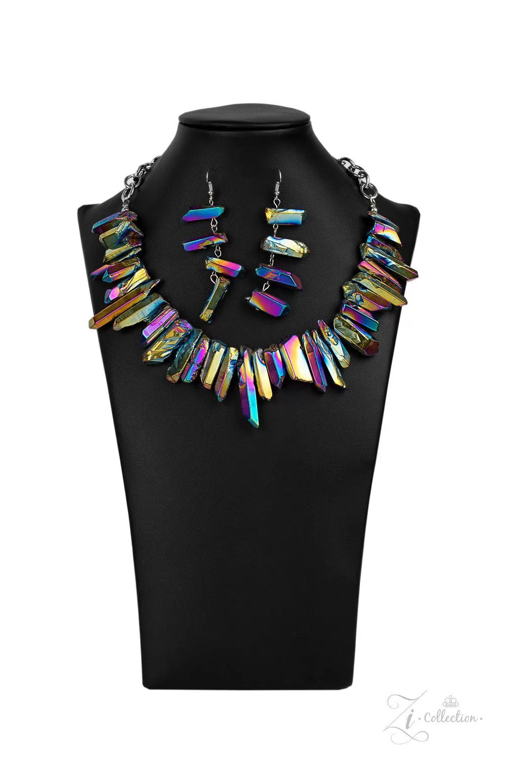 Paparazzi Charismatic Zi Necklace 2020 Oil Spill Zi Necklace Collection