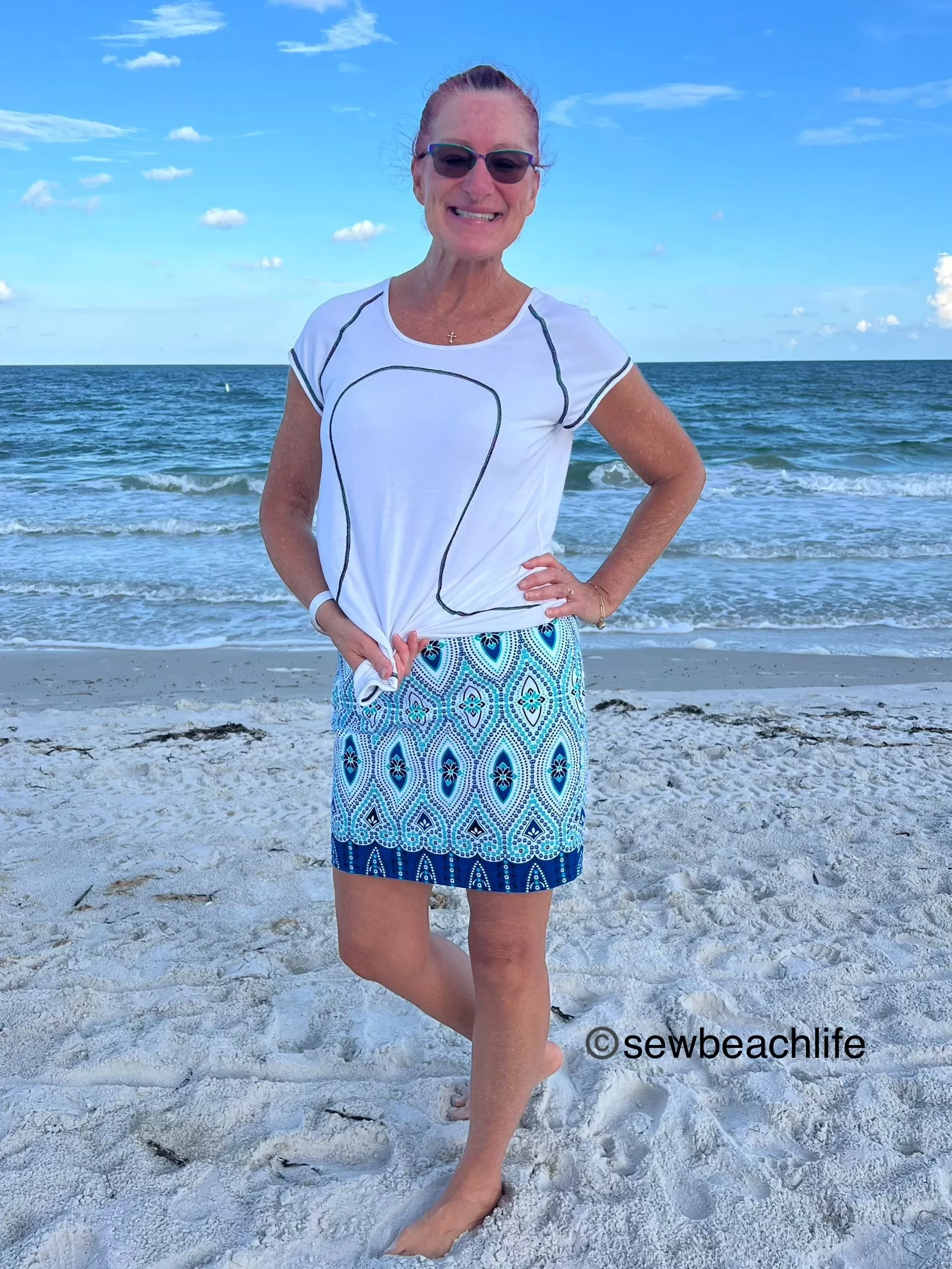 Paseo Skirt PDF Sewing Pattern