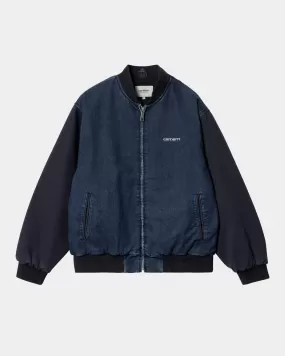 Paxon Bomber | Blue / Dark Navy (stone washed)