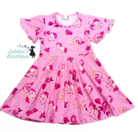 Pink Pony Dress