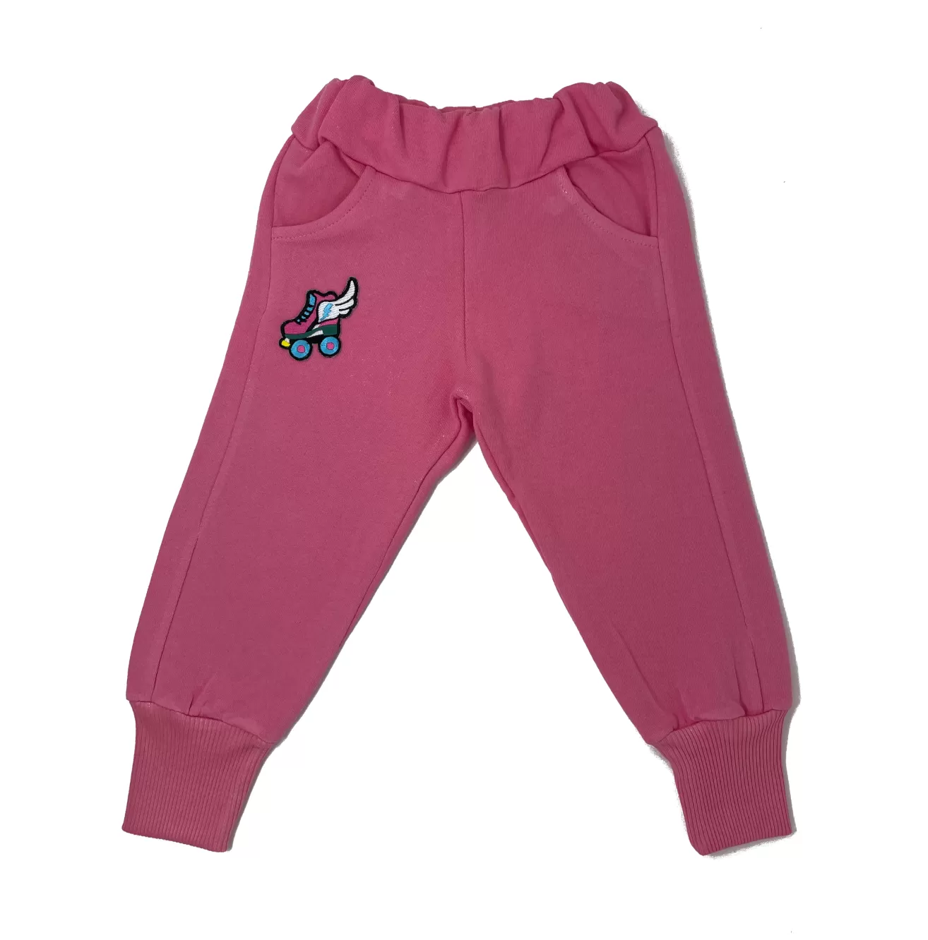 Pink Rollerskate Joggers