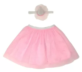 Popatu Birthday Tutu/Headband Set, One Size (3-5 YRS)