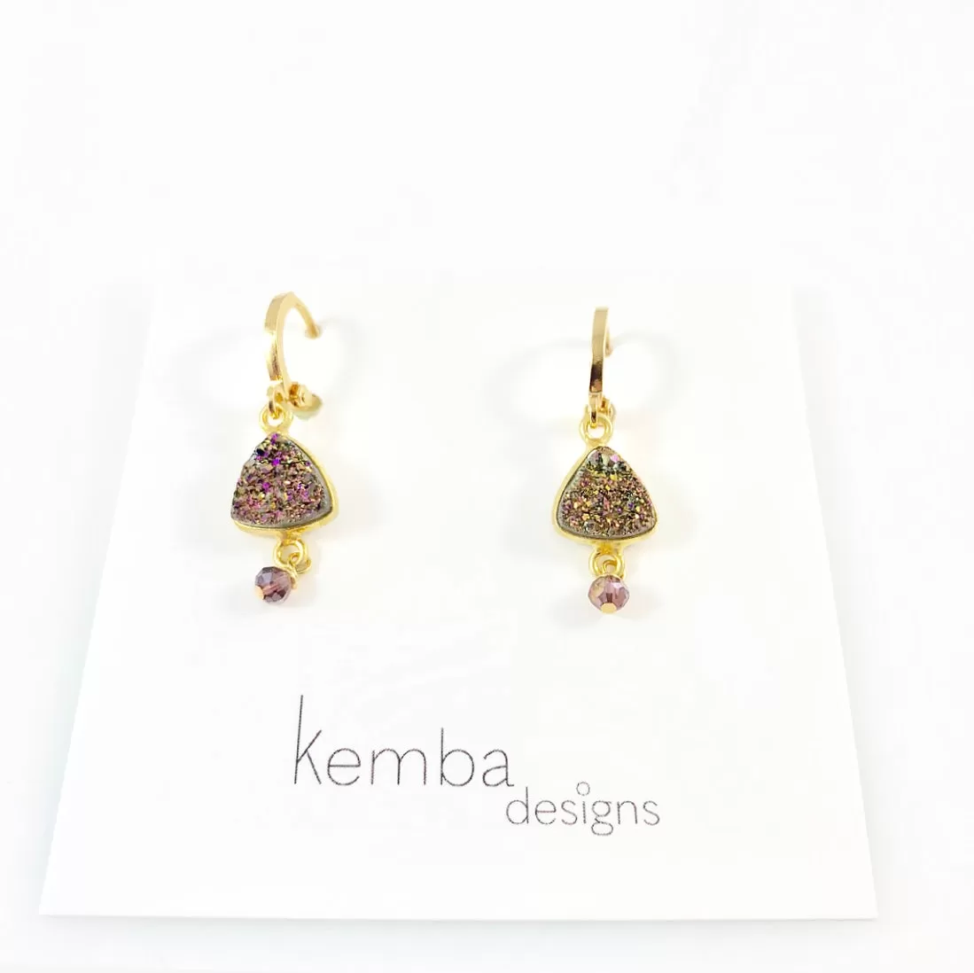 "Carnival Druzy" Earrings (Various Styles)