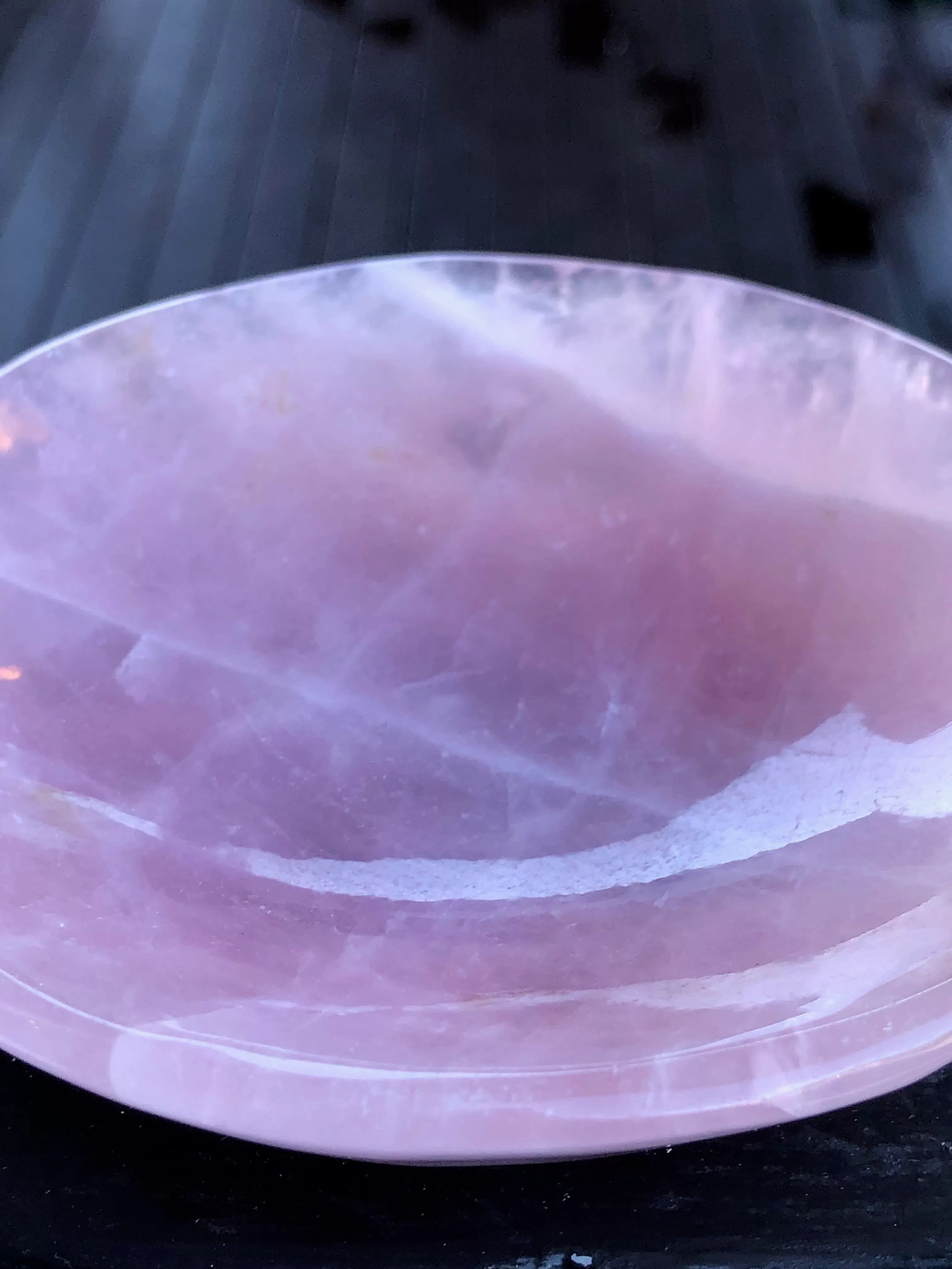 Rose Quartz Cup and Saucer Set [1k1051]