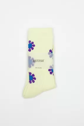 RS-195 Peace Socks Yellow