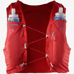 Salomon Vest ADV SKIN 12 Pack with Flasks Red