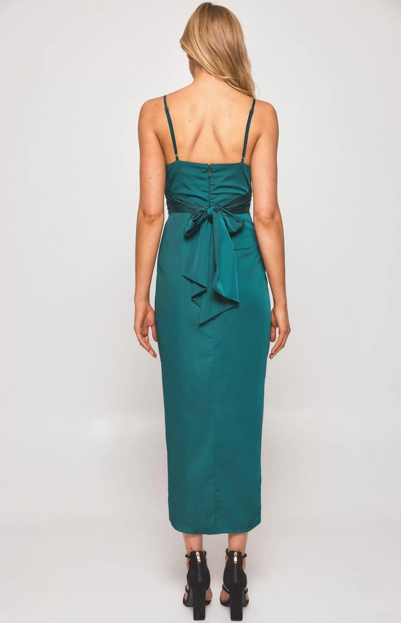 Samba Midi Dress - Emerald