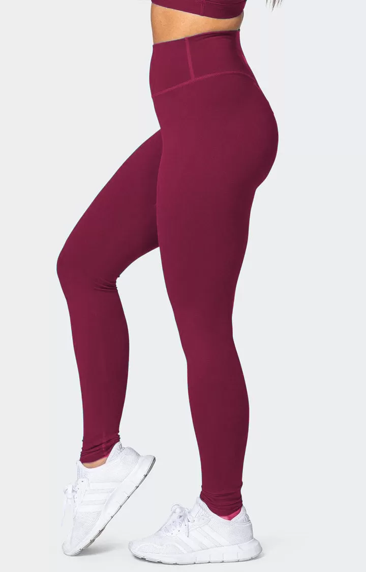 SCRUNCH BUM LEGGINGS Classic ( Wine )