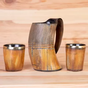 Set of 2 Cups & 1 Tankard