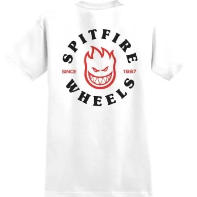 Spitfire Bighead Classic Tee - White