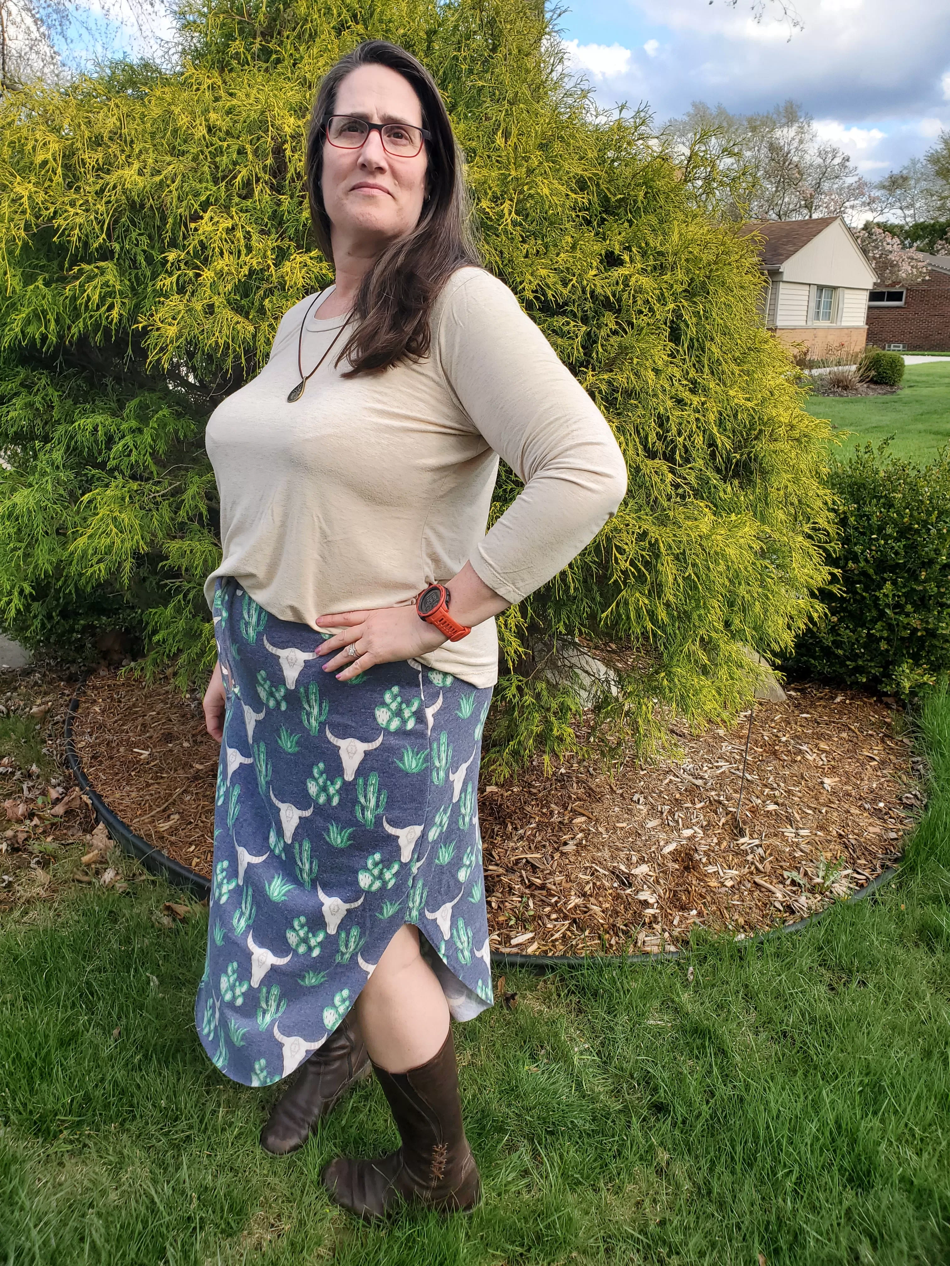 Sundown Skirt PDF Pattern Sizes B - M