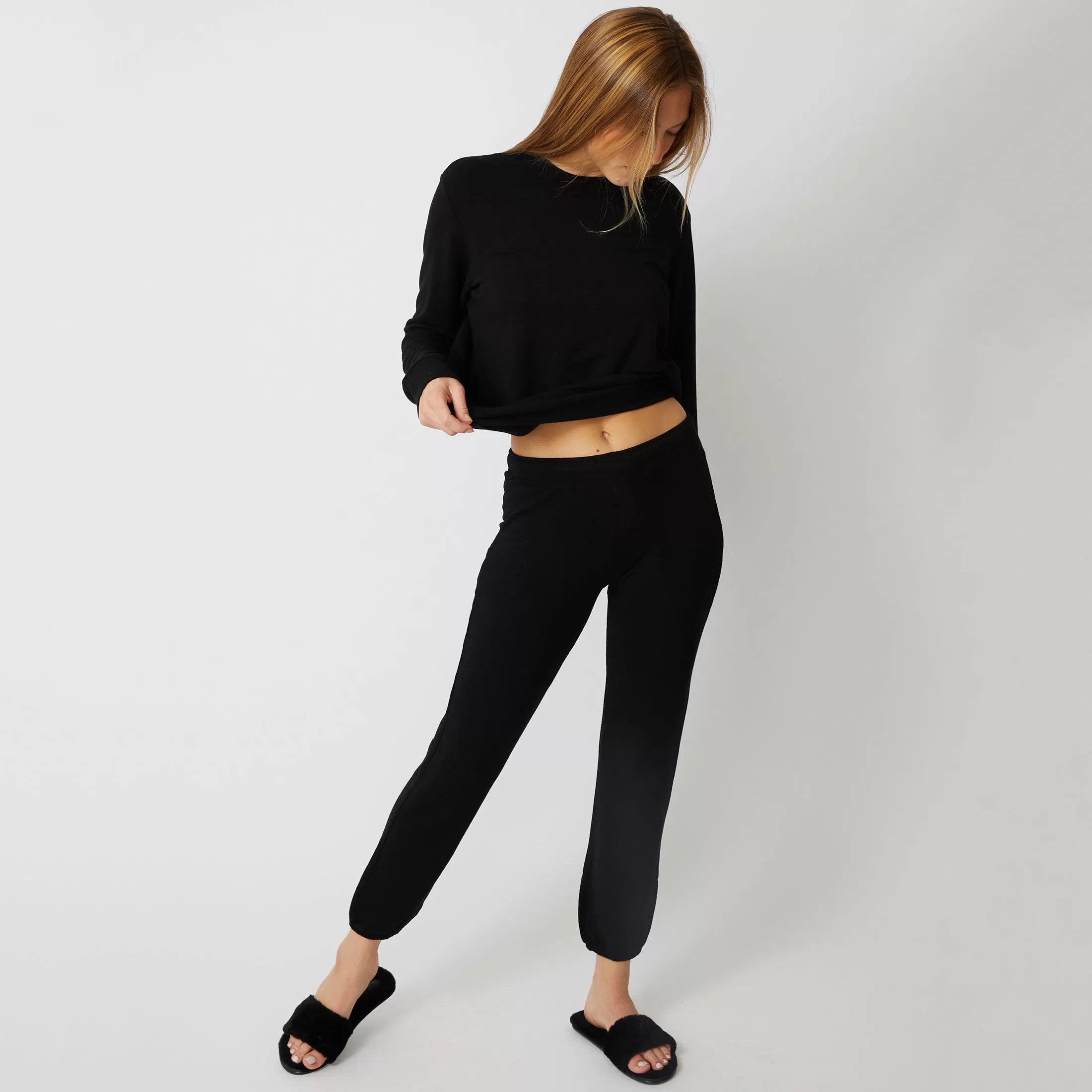 Supersoft Elastic Waist Sweats