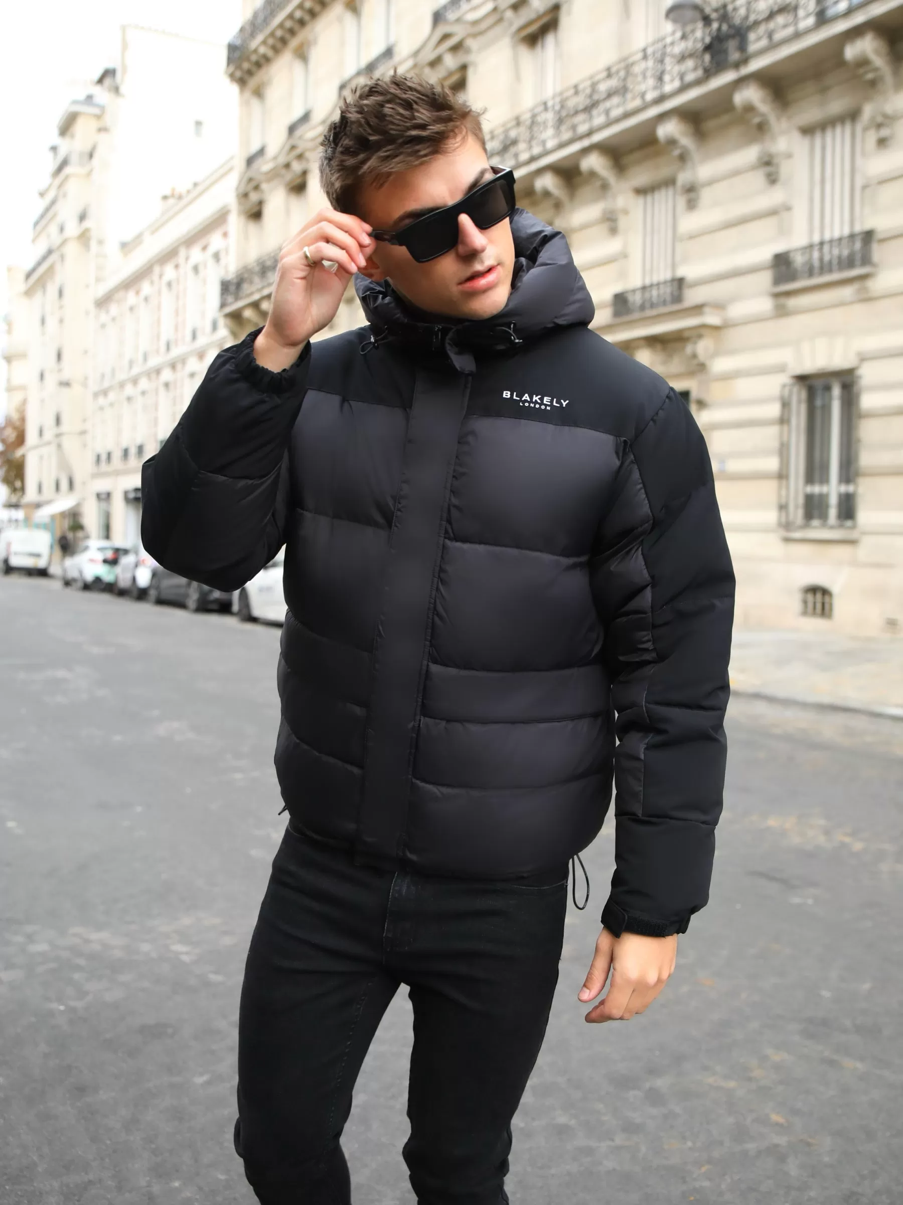 Tampa Puffer Coat - Black