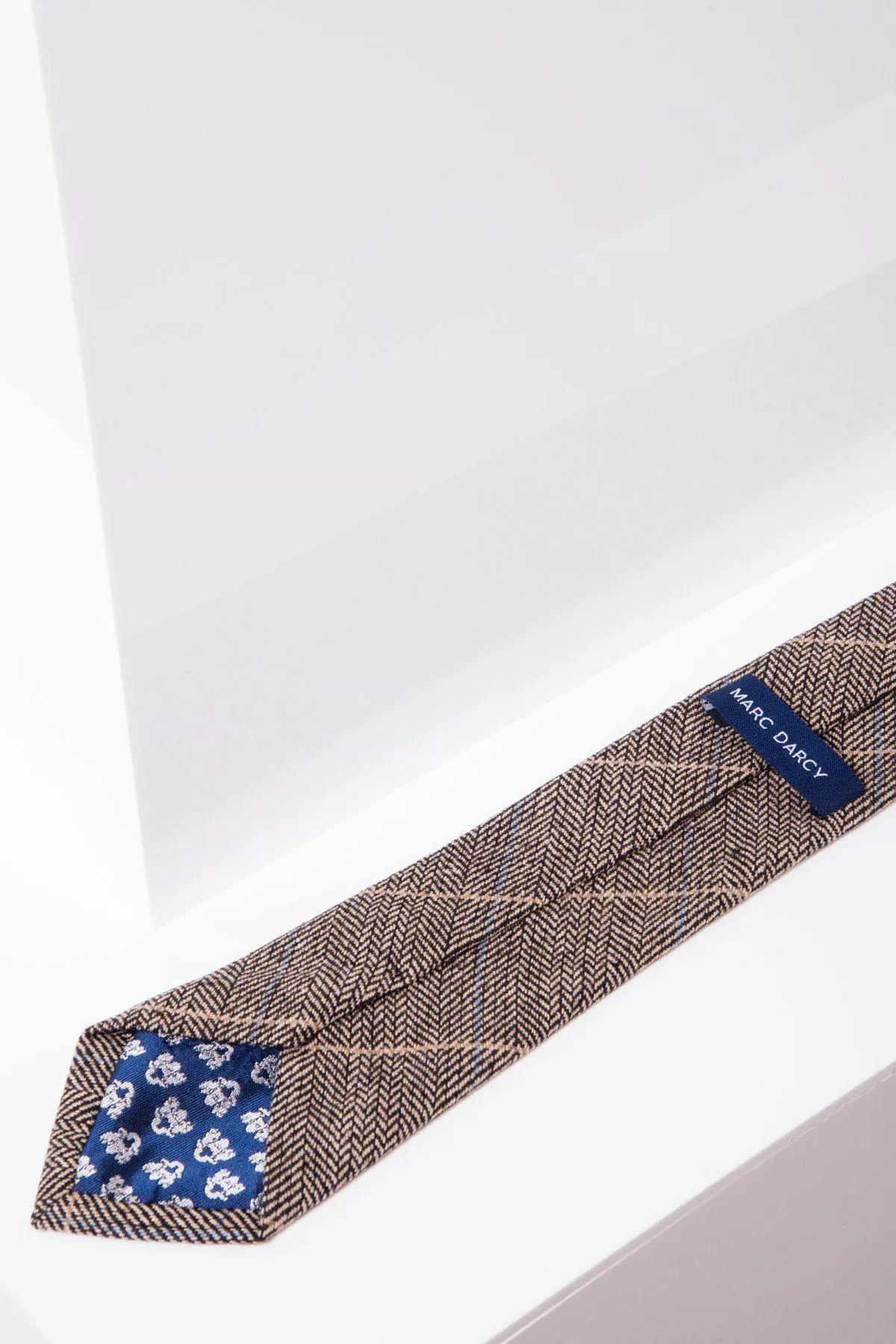 TED - Tan Tweed Check Tie