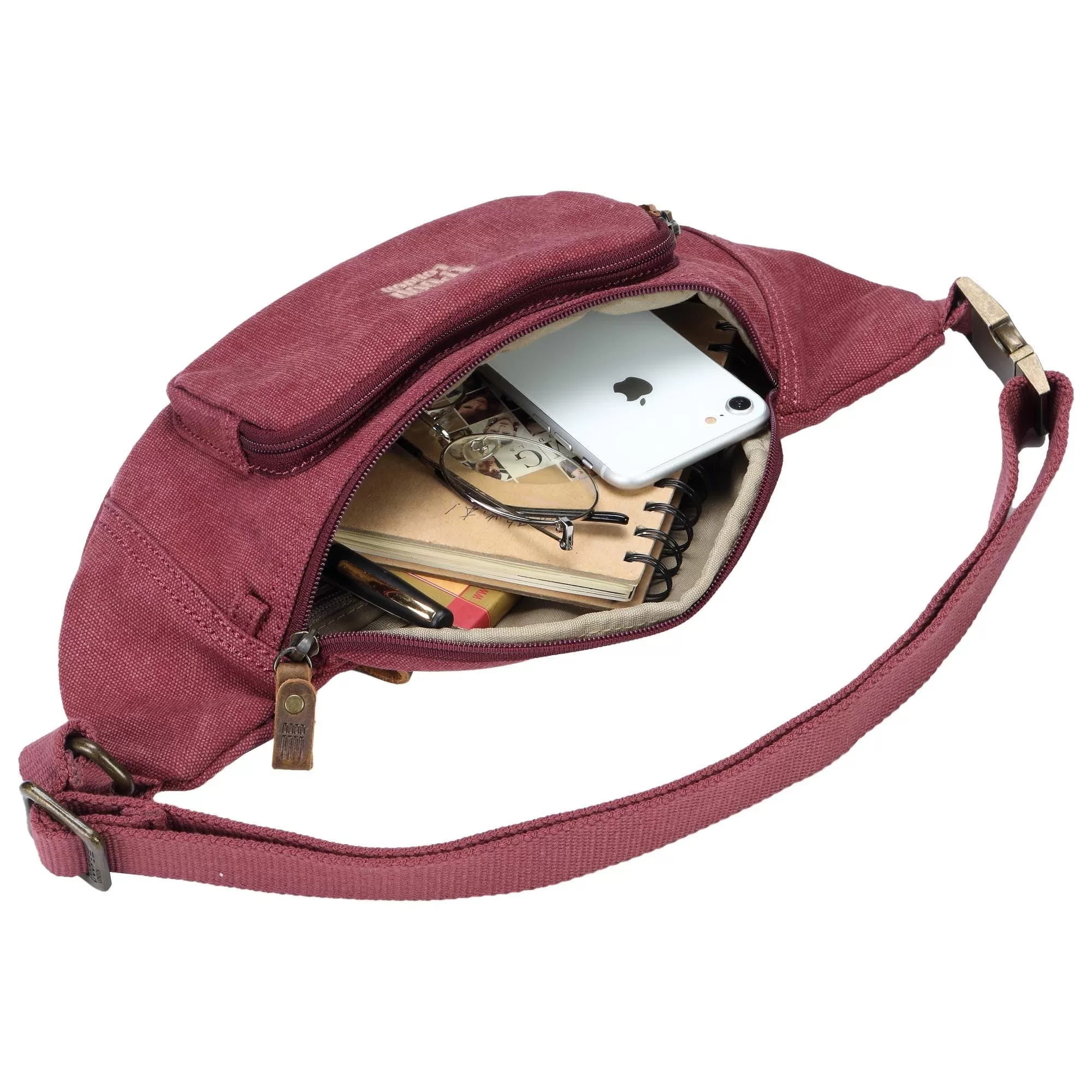 TRP0244 Troop London Classic Canvas Waist Bag