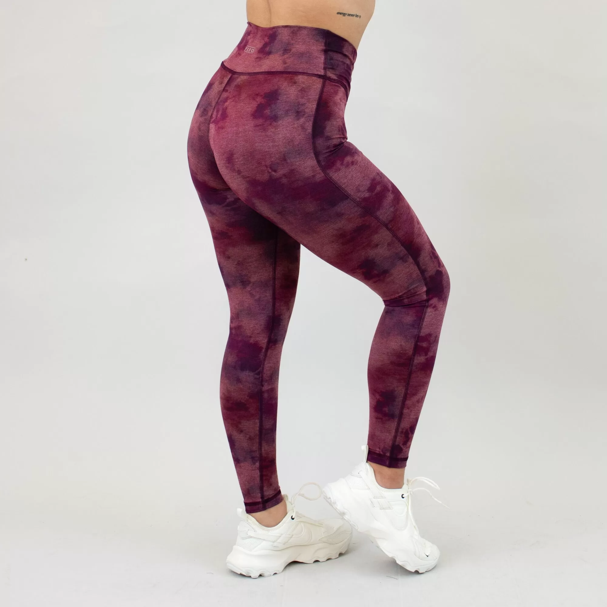 V Waistband Legging 25" - No Front Seam - Mid High Rise