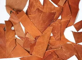 Walletsnbags Leather Scraps for Repair Crafting Art Work 1lbs (Assorted, 500grm) 8 to 10pcs