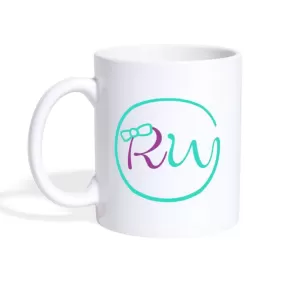 White Signature Logo Mug