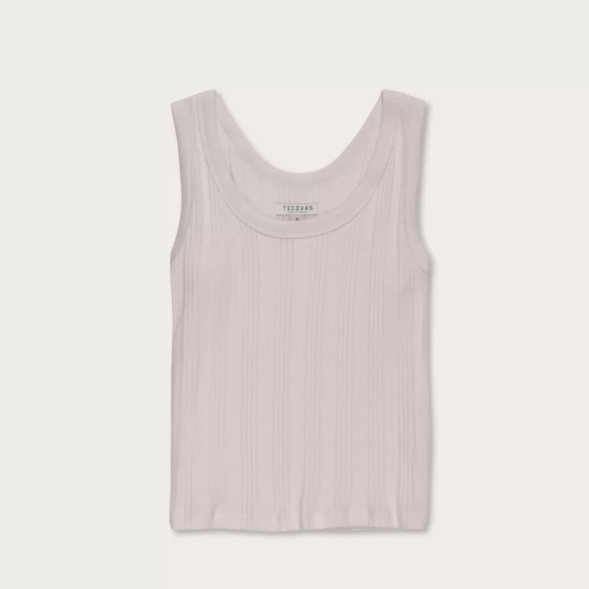 Women's Scoop Neck Ribbed Tank